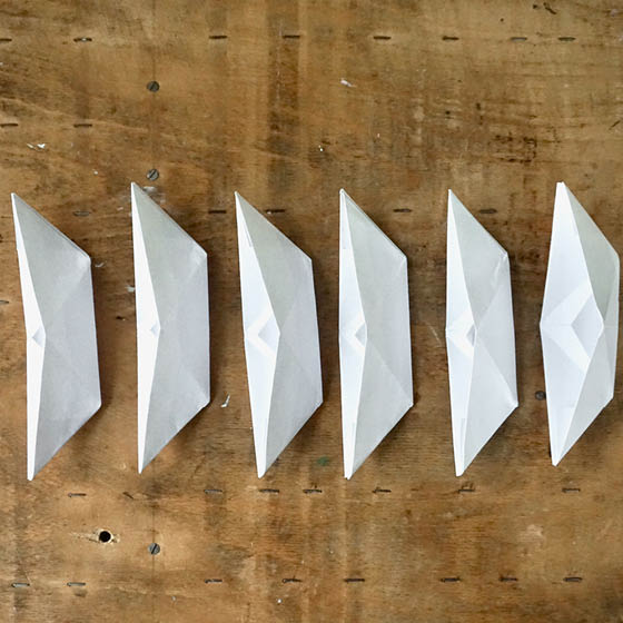 6 Papierboote