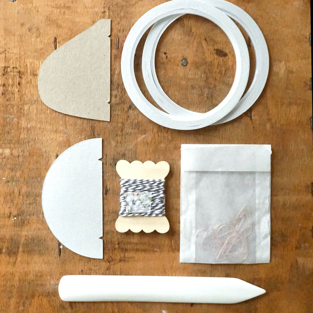 Wabenbälle basteln mit DIY Set - Inhalt des Sets